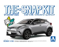 Aoshima 56363 Toyota C-HR(Metal Stream Metallic), SNAP KIT (сборка без клея) 1/32