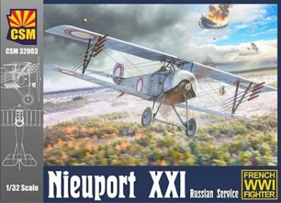 Copper State Models CSM32003 Самолет Nieuport XXI русская версия 1/32