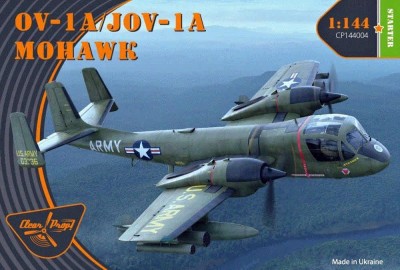 Clear Prop CP144004 OV-1A/JOV-1A Mohawk Starter Kit (5x camo) 1/144