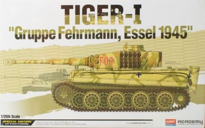 Academy 13299 Tiger I &quot;Gruppe Fehrmann Essel 1945&quot; 1/35