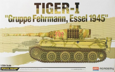 Academy 13299 Tiger I "Gruppe Fehrmann Essel 1945" 1/35