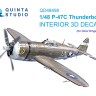 Quinta studio QD48498 P-47С Thunderbolt (Dora Wings) 1/48