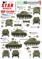 Star Decals 72-A1040 British Sharpshooters 75th D-Day Special 1/72