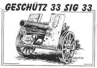 Planet Models MV7210 Geschutz 33 Sig 33 1/72