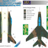 Lf Model M4873 Mask Republic F-100F USAF Camoufl.painting 1/48