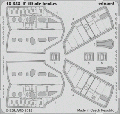 Eduard 48855 F-4D air brakes 1/48