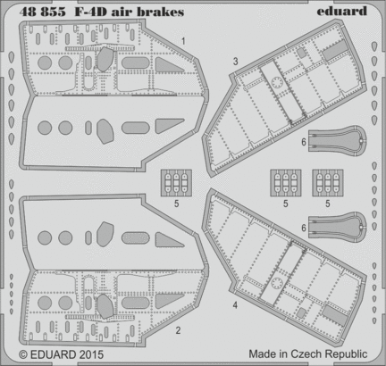 Eduard 48855 F-4D air brakes 1/48