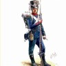 HAT 8251 French Chasseurs in action poses 32 figures per box 1/72