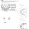 New Ware NWA-M0360 1/72 Mask B-2A Spirit (MODELCOLLECT 72201)