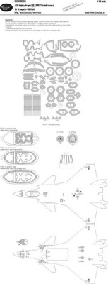New Ware NWA-M0760 1/48 Mask J-20 Mighty Dragon EXPERT - BIG (TRUM)