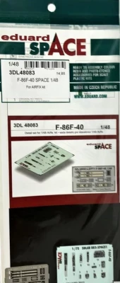 Eduard 3DL48083 F-86F-40 SPACE (AIRF) 1/48