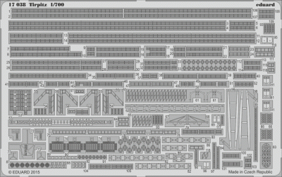 Eduard 17038 Tirpitz 1/700