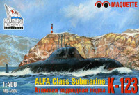 MSD-Maquette MQ 4004 Подводная лодка К-123 (Альфа) 1/400