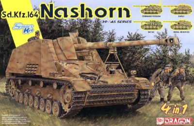 Dragon 6459 Sd.Kfz.164 Nashorn (4 in 1) 1/35