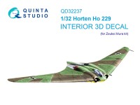 Quinta studio QD32237 Horten Ho 229 (Zoukei Mura) 1/32