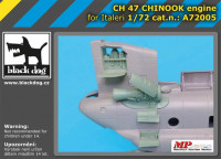 BlackDog A72005 CH-47 Chinook engine (ITALERI) 1/72