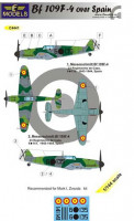 Lf Model C4441 Decals Bf 109F-4 over Spain 1/144