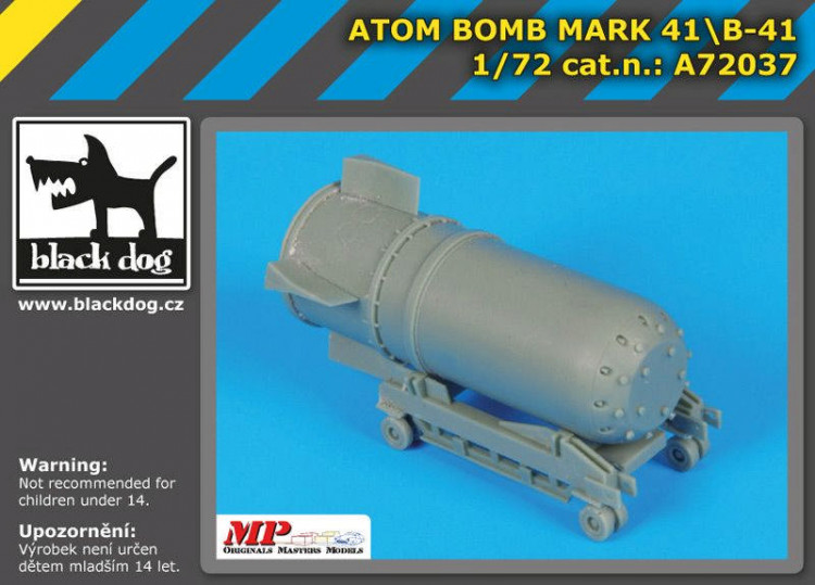 BlackDog A72037 Atom bomb Mark 41/B-41 1/72