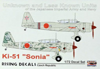 Rising Decals RIDE72081 1/72 Decal Ki-52 'Sonia'