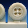 Barracuda Studios BCR48404 Hawker Tempest Mk.V Late Mainwheels - Block Tread 1/48