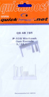 QuickBoost QB48785 P-40B warhawk gun barrels (AIRF) 1/48