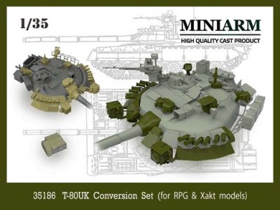 Miniarm 35186 Т-80УК Конверсионный набор 1/35