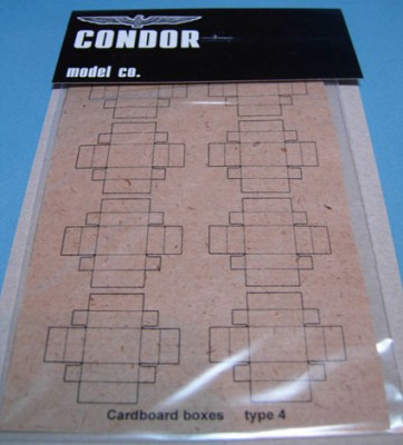 Condor А-019	Картонные коробки без надписей, тип 4, 8 шт