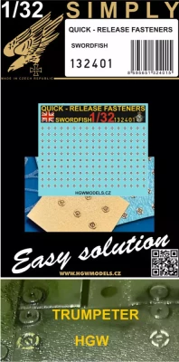 HGW 132401 Quick-release Fasteners SWORDFISH (SIMPLY) 1/32