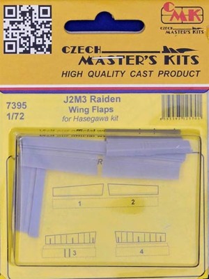CMK 7395 J2M3 Raiden Wing Flaps (HAS) 1/72