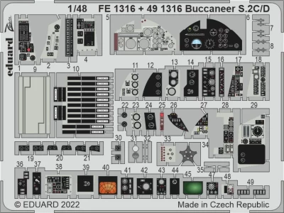 Eduard FE1316 Buccaneer S.2C/D (AIR) 1/48