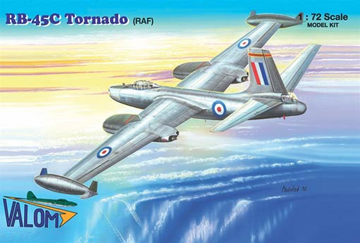 Valom 72123 NA RB-45C Tornado (RAF) 1/72
