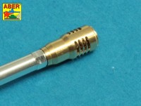 Aber 35 L-252 7,5cm/5,5cm Pak 41 L/57 gun barrel with muzzle brake for German Tank Pz.Kpfw.VI Ausf.C/B (VK36.01) (designed to be used with Revosys Model kits) 1/35