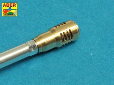 Aber 35 L-252 7,5cm/5,5cm Pak 41 L/57 gun barrel with muzzle brake for German Tank Pz.Kpfw.VI Ausf.C/B (VK36.01) (designed to be used with Revosys Model kits) 1/35