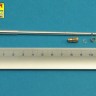 Aber 35 L-252 7,5cm/5,5cm Pak 41 L/57 gun barrel with muzzle brake for German Tank Pz.Kpfw.VI Ausf.C/B (VK36.01) (designed to be used with Revosys Model kits) 1/35