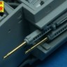 Aber A32008 Set of 4 German barrels for Oerlikon 20mm aircraft machine guns MG FF with sights (with etched parts) 1/32