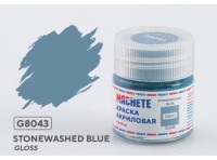 Machete G8043 Краска акриловая Stonewashed blue (Каменный синий, глянцевый) 10 мл.