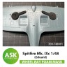 Art Scale 200-F48001 Supermarine Spitfire Mk.IXc Foam flexible wheel bays mask for Eduard kit ASK 1/48