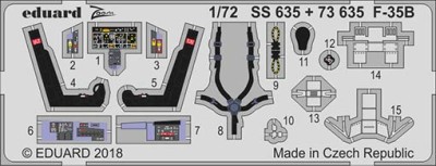 Eduard SS635 F-35B 1/72