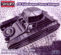 Kora Model A7218 VW Kubelwagen Panzer Attrappe 1/72