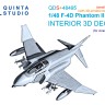 Quinta studio QDS+48495 F-4D late Phantom II (Academy) (малая версия) 3D Декаль интерьера 1/48