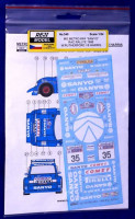 Reji Model 340 MG Metro 6R4 SANYO RAC Rallye 1986 1/24