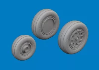 Eduard 6481063 BRASSIN F-5E/F/N wheels (AFV CLUB) 1/48