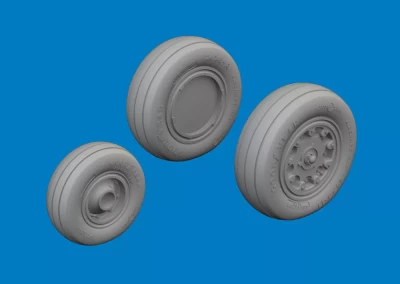 Eduard 6481063 BRASSIN F-5E/F/N wheels (AFV CLUB) 1/48