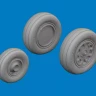 Eduard 6481063 BRASSIN F-5E/F/N wheels (AFV CLUB) 1/48