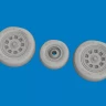 Eduard 6481063 BRASSIN F-5E/F/N wheels (AFV CLUB) 1/48