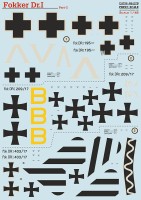 Print Scale 48278 Fokker Dr. I Part 2 1/48