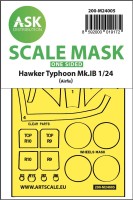 Art Scale 200-M24005 Hawker Typhoon Mk.IB one-sided express masks 1/24