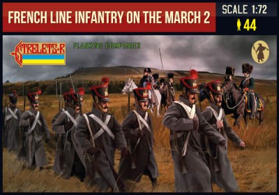 Strelets STR22072 French Line Infantry on the March 2 Napoleonic 1/72
