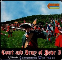 Strelets STR905 Court and Army of Peter The Great. 4 sets including 031 and 042 1/72