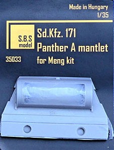 Sbs Model 35033 Sd.Kfz. 171 Panther A mantlet (MENG) 1/35